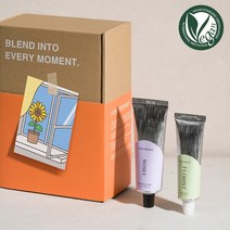러비더비 비건인증 고체향수+핸드크림 선물세트, 솔리드퍼퓸 로제+핸드크림 로제