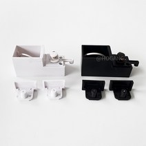 레일 사각 중간 전원 연결 레일조명 부속품, 백색