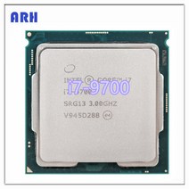 7600 13600kf amd5600 1950x3d 13700k 코어 i79700 i7 9700 3.0 GHz 8 스레드 CPU 프로세서 12M 65W LGA 1151