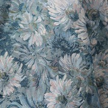 해바라기유화그림 모네의 오리지널제작 클래식 꽃술 포장 핸드메이드 DIY 가방 치마 디자이너 원단 2917761863, 골드 꽃 형, 50CM *150CM -쌀값 반