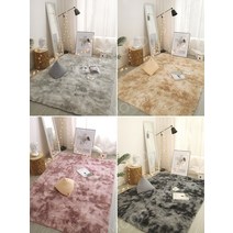 카펫 거실 플러시 카펫 바닥 매트 두꺼운 장모 러그