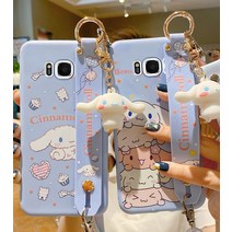 시나모롤 스트랩케이스+목걸이+장식고리 (갤럭시a324g a325g s8 s8+ s9 s9+ s10 s10+ s20 s20+ s20ultra 노트8 노트9 노트10 노트10+)