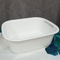 블랑 설거지통(사각) 화이트, 단품, 본상품선택