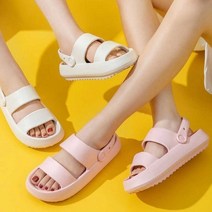 [오노마] ONM 여자 학생 슬리퍼 푹신 통굽 샌들 비올때 편한 신발