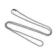 군번줄 구슬줄 남자 목걸이 700MM 비즈 키링 부자재