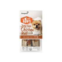 동물농장 치킨롤 강아지간식 40g, 3개