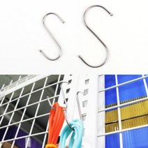 S자고리 에스자 메쉬망 후크 철망 고리 S 매쉬망 걸이 대/특대, 특대, 기본