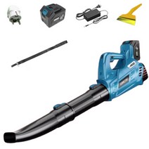 RADAMS 무선 대포 대형 송풍기 30000RPM 낙엽 제설 세차 산업용, 본체+3000mAh(288VF)배터리 2개