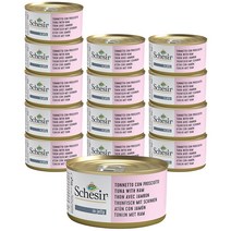 쉐지애 고양이 젤리 캔 85g x 14p, 1개, 참치 + 햄 + 쌀 혼합맛