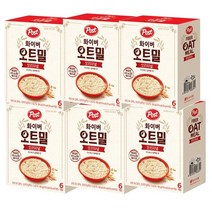 포스트 화이버 오트밀 오리지널 6개입 x6개