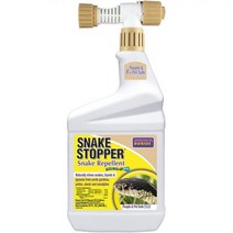Bonide Snake Stopper Repellent 32 oz Ready-to-Spray Deter Snakes from Yard & Garden People Pet Safe, 32 Fl Oz(1팩)