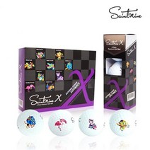 마스터즈골프 넥센 세인트나인 X NEXEN Saintnine X 6알, 단품/화이트