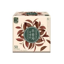 녹차원 간편한 [녹차원]국내산 우롱차 50티백 명절 부모님 지인 선물 회사 탕비실 손님접대, 1개