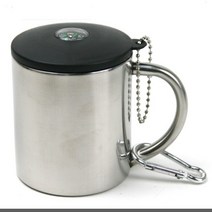 2중 스텐컵 220ml 등산컵