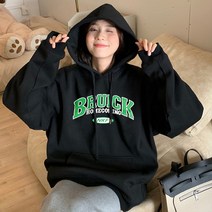 SM-03 오버핏 기모 후드티 빅사이즈 기모후드 티셔츠