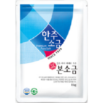 LG 엘지 식기세척기 연수장치 보충용 한주본소금 정제소금 1kg 낱개, 7개
