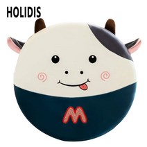 HOLIDIS 방석 애니멀 메모리폼 고밀도 스펀지 방석 소파쿠션 사무실 의자쿠션 원형방석, 블루 소