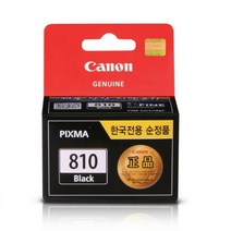 [KT알파쇼핑]PG-810(캐논 안료 검정), 단일상품_색상_상세페이지참조, 1
