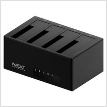 넥스트 NEXT-644DU3 USB 3.0 e-SATA 4Bay HDD 도킹스테이션 외장 케이스-3.5인치, 선택없음