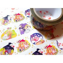 캐릭터 박스테이프 (9종) / 디자인테이프/ 캐릭터 박테/ 박테/ 디테, 전래동화 박테