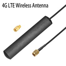 SMA 플매트 카펫 러그가있는 4G LTE 안테나 700-2700MHz 자동차 라디오 용 50 Ohm 무선 Wifi 라우터 Bluetooth, 한개옵션0