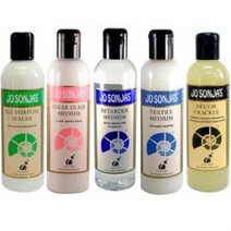 조소냐 아크릴 보조제 250ml 5종 다용도실러 클리어글레이즈 데코크랙 텍스타일미디엄 리타