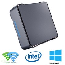GK3V 편안한 미니 PC 인텔 셀러론 N5105 윈도우즈 11 DDR4 8GB SSD 듀얼 WIFI BT 4.2 1000M LAN 4K VGA 게, 01 GK3V PRO N5105_01 미국, 03 8GB 512GB