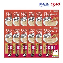 이나바 챠오츄르 고양이간식 참치&킹크랩[SC-108] 대용량 (14gx4p 12팩-48p), 참치&킹크랩[SC-108] 12팩