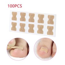 내성발톱교정기 내성발톱테이프 발가락보호대 발가락 링 실리콘 100/50pcs 네일 아트 자란 수정 스티커 발, 01 100Pcs