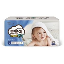 보솜이 리얼코튼 원더 밴드형 기저귀 공용 소형(4~7kg), 40매