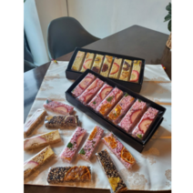 [은담] 제주 수제 과일강정 답례품 선물세트, 14개입, 20g, 현미