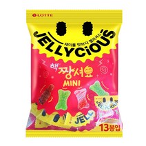롯데 미니 핵짱셔요 젤리195g
