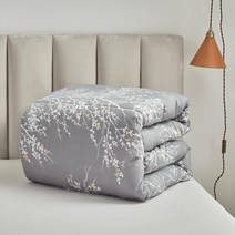 Uozzi Bedding Bed in a Bag 6개 트윈 사이즈 옐로우 그린.. 정품보장, Gray-branch