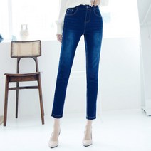 비바조이 F215A_팝스 진청 스키니진 청바지