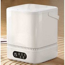 속옷 신발 걸레 미니탈수기 휴대용 소형 운동화 미니, 리틀덕옐로블루라이트살균+더블버킷세척