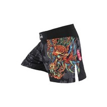 SUOTF 기하학 통기성 파이팅 피트니스 MMA 반바지 타이거 무에타이 킥복싱 짧은 무에타이 의류 산다 복싱 짧은
