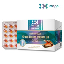 삼우헬텍 라이프앤라이프 이마고헬스 프리미엄 초록입홍합오일 25000mg 120캡슐 포토후기 커피쿠폰 증정, 1개, 120caps