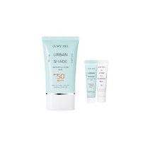 듀이트리 어반쉐이드 안티폴루션 선크림 SPF50+ PA++++ 50ml + 10ml + 하이아미노 밀크 10ml 세트, 2세트