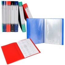 A4클리어파일 A4용지 인덱스 비닐 파일 철 악보용파일 파일케이스, (60P)