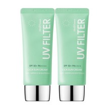 메디플라워 유브이 필터 시카 선크림/썬크림/혼합자차 50ml 1+1, 유브이 필터 시카 선크림/썬크림