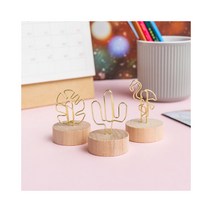 우드꽂이 명함전시 가격표홀더 메탈꽂이 디피 메뉴판, 선인장HR003938