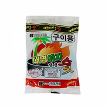 캠핑 낚시 대명 야자 성형 숯 착화탄 구이용 야자숯1개, 9개