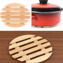 [전교일등 사장님] 나무 냄비받침 원목 우드 깔개 받침대, 모양, 사각형