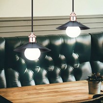 루체아 뉴테라 2등 펜던트 조명, 12W LED 볼구 주광색