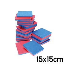 색판뒤집기 15x15cm 25x25cm/308551/색판 뒤집기 판뒤집기 체육대회 운동회, 25x25 낱개1개