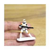 스타워즈 스톰 트루퍼 다스 시디어스 R2D2 인기스터 액션 피규어 장난감 C110P 히어로 피겨 모델, Clone Trooper 3.8CM