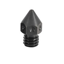 1piece High Temperature Sharp Hardened Tool Steel MK8 Nozzles 0.4mm for 1.75mm Makerbot Creality CR, 1