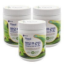 마우이 프리미엄 양유 프로틴 파우더, 3통, 200g