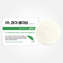스킨매직 오마이베이비 약산성바 유아비누 80g, 오마이베이비 약산성바 1개, 1개