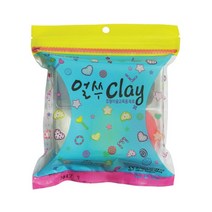 미리사몰 도너랜드 칼라 요술 점토 10색 클레이 실속형 세트 얼쑤 볼클레이 토단 하비 50g 무독성 어린이 방과후, 얼쑤클레이 5색